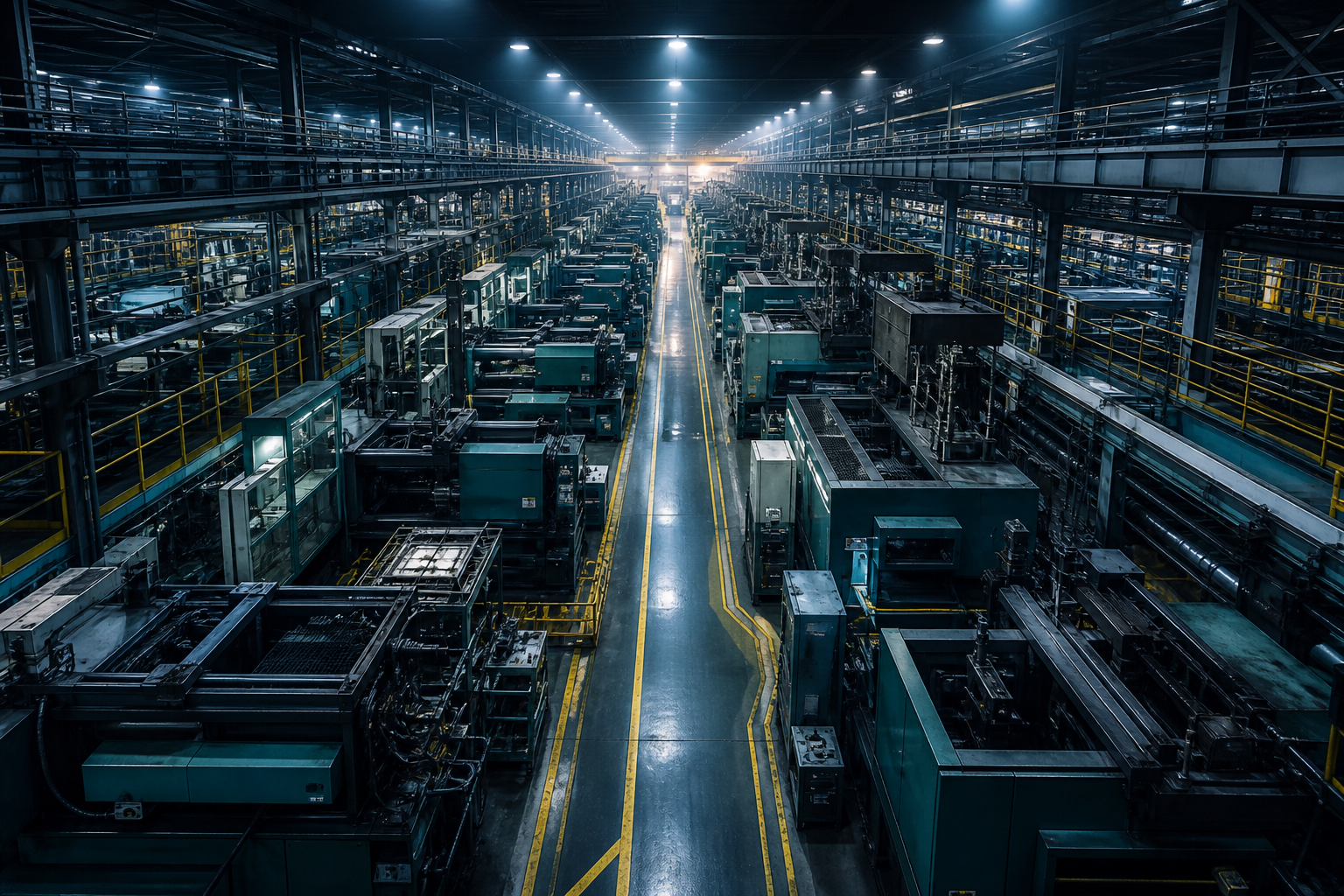 Press aisle